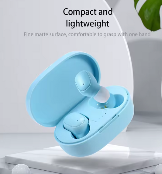 Fone Bluetooth TWS A6S – Minimalista, Leve e com Som Premium