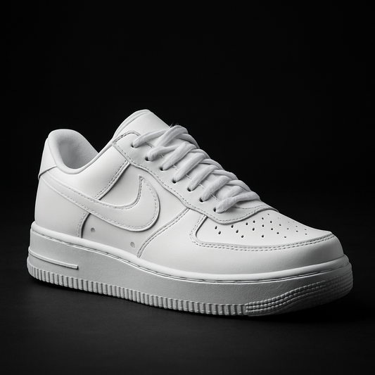 Tênis Street Premium Low Classic – Branco / Preto (Unissex)