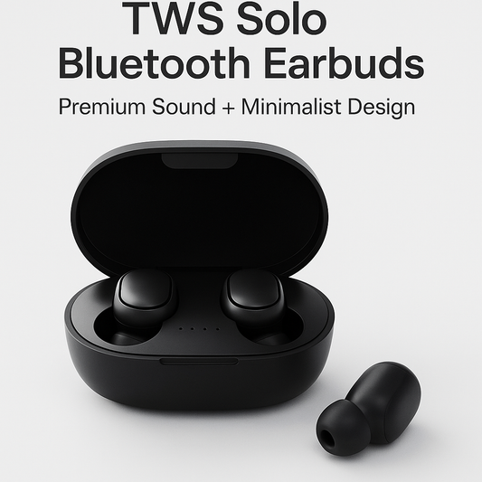 Fone Bluetooth TWS A6S – Minimalista, Leve e com Som Premium